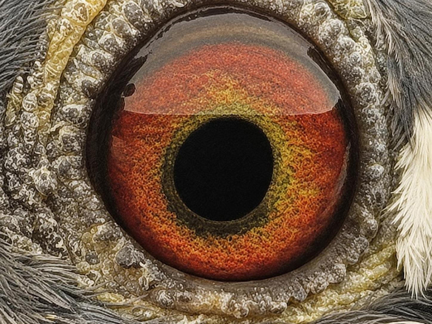 Pigeon eye